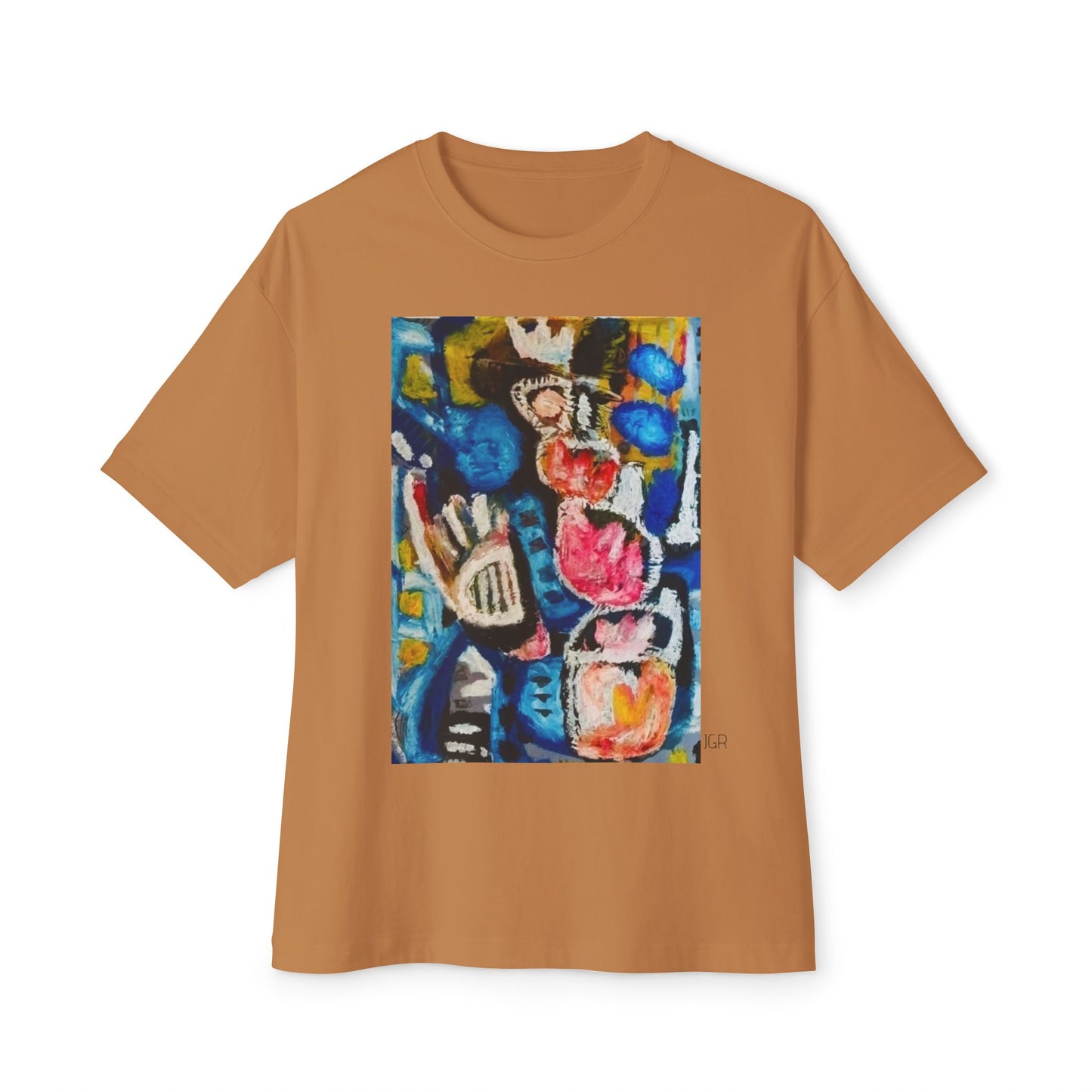 JGR Oversized Art Tee - “City Stacks”