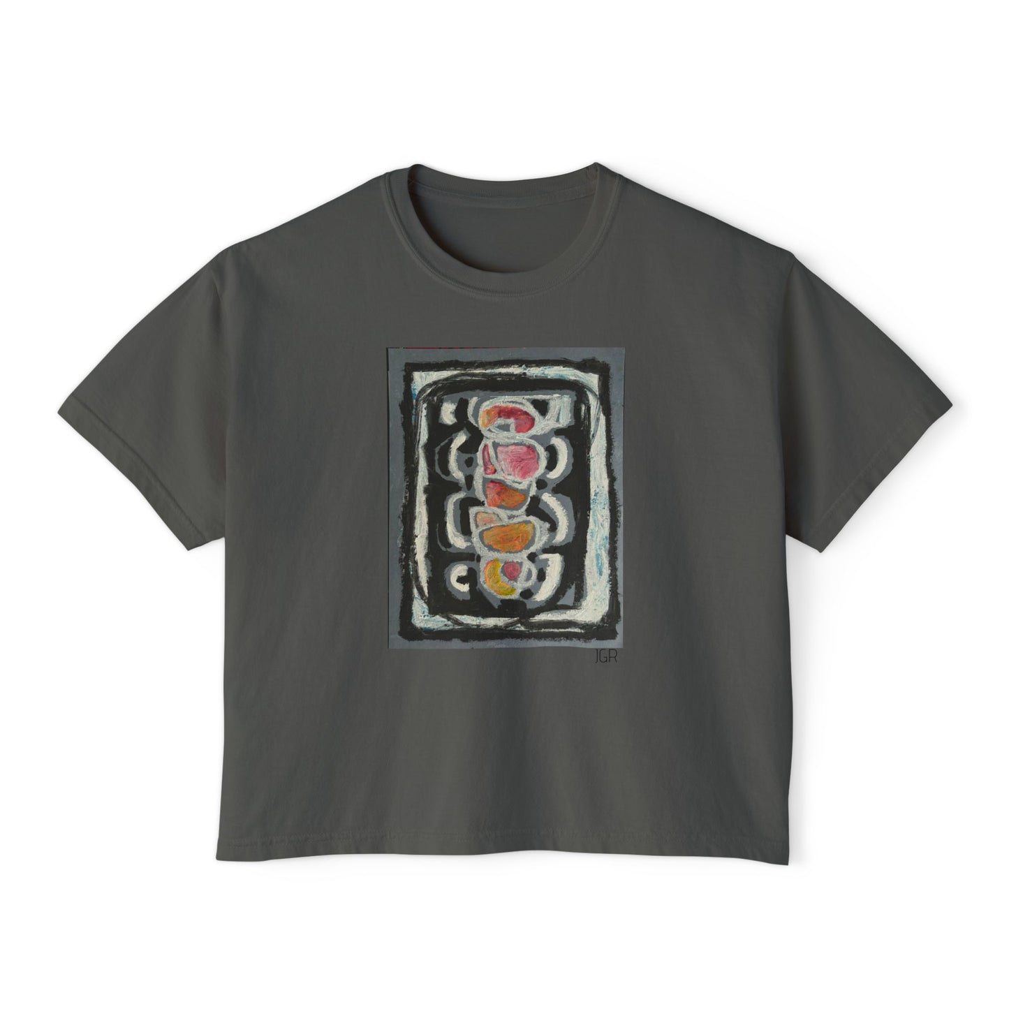 JGR Boxy Art Tee: “We All Have Halos.”