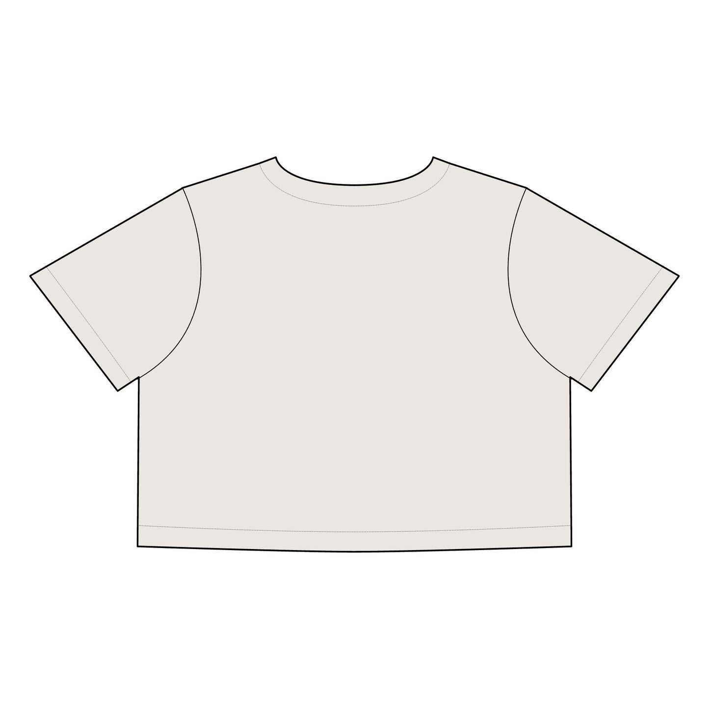 JGR Cropped Art Tee - “Three Ladies!”
