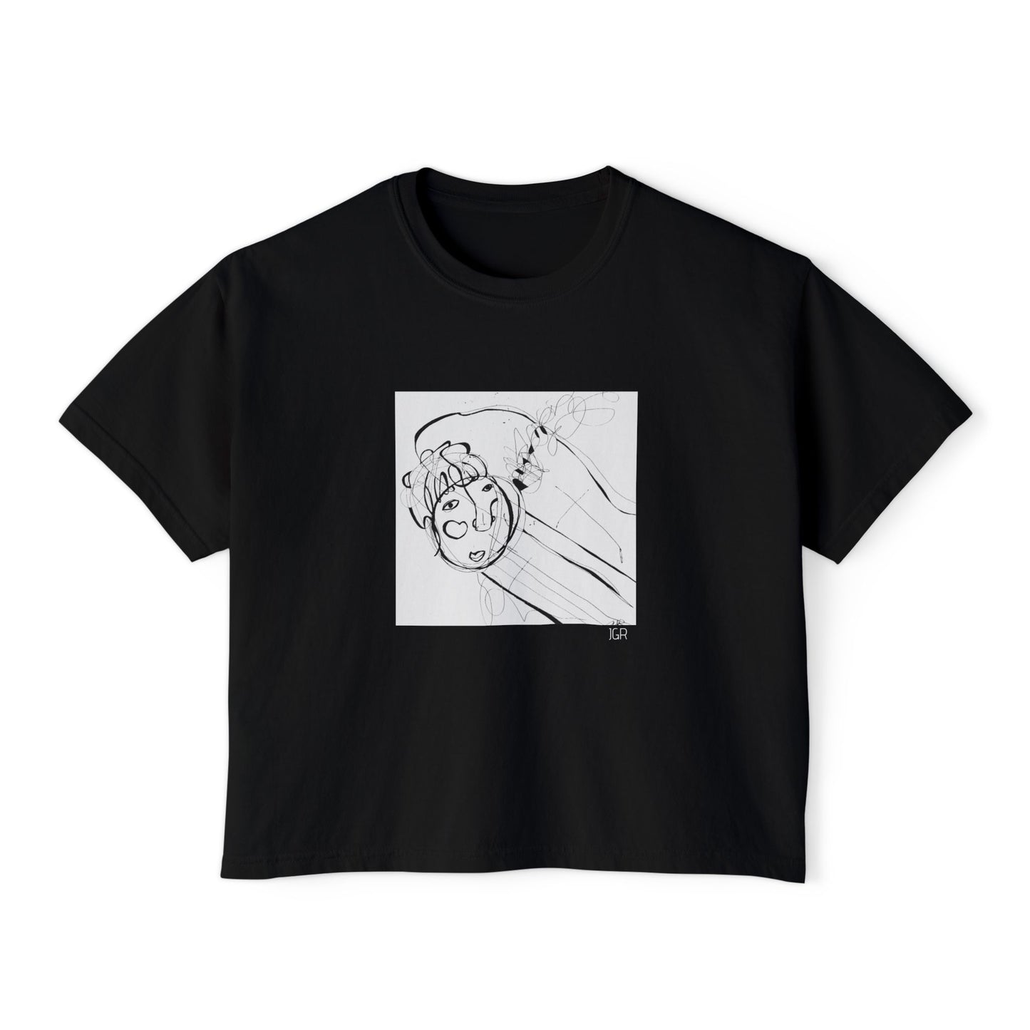 JGR Boxy Art Tee - Cheeks