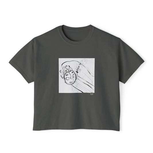JGR Boxy Art Tee - Cheeks