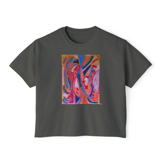 JGR Boxy Art Tee: “Tonight, We Dance.”