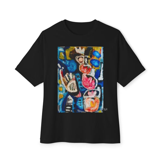 JGR Oversized Art Tee - “City Stacks”